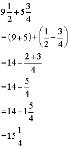 Adding Mixed Numbers (with worked solutions & videos)