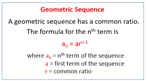 Number Sequences (solutions, examples, videos)