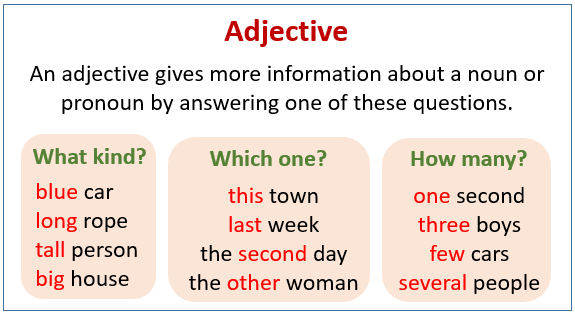 What Is Adjective