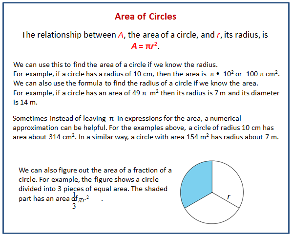 Applying Area of Circles