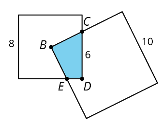 Area of Overlapping Squares