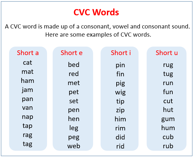 Nonsense Words