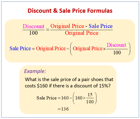 topic 2 j problem solving discounts and sale prices answers