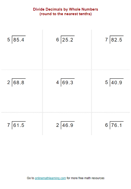 dividing-decimals-by-whole-numbers-rounding-examples-solutions