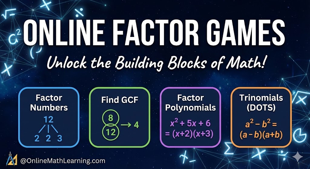 Online Factor Games