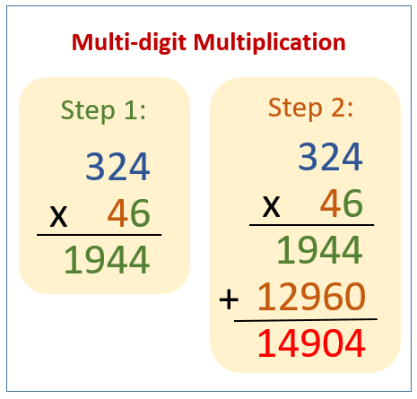 Multiply 3-digit numbers by 2-digit numbers (examples, solutions, videos,  worksheets, games, activities)