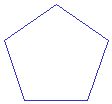 regular pentagon