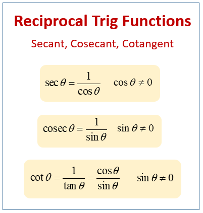 Trigonometry Cotangent Examples Trigonometry Cotangent Examples
