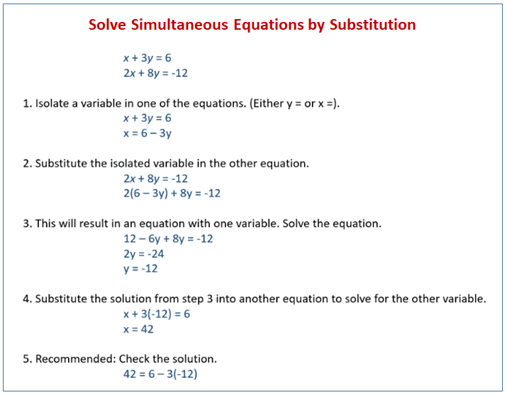 Equation solver simultaneous Simultaneous equation
