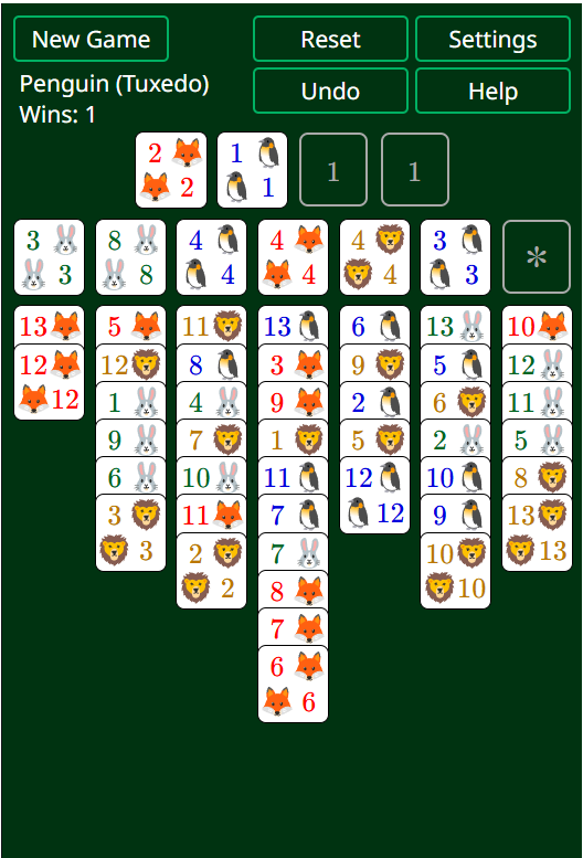 Penguin Solitaire
