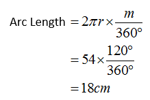 arc length