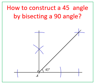 Construct Angle Bisector