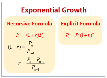 Exponential Growth Recursive
