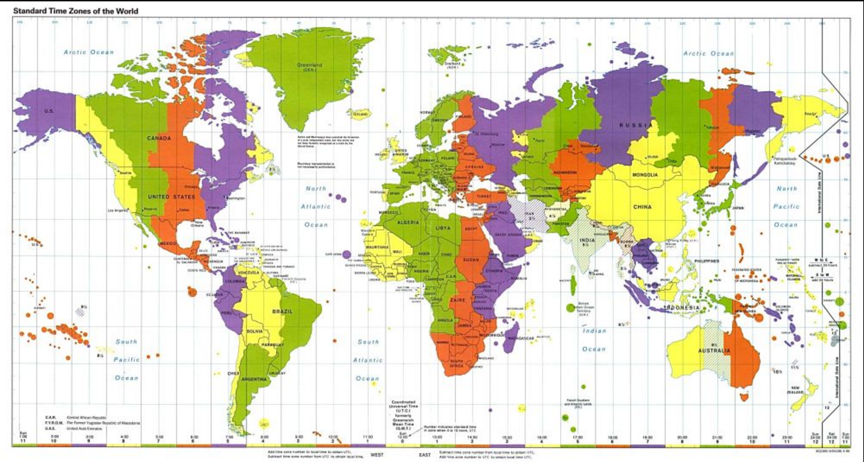 Time Zones World